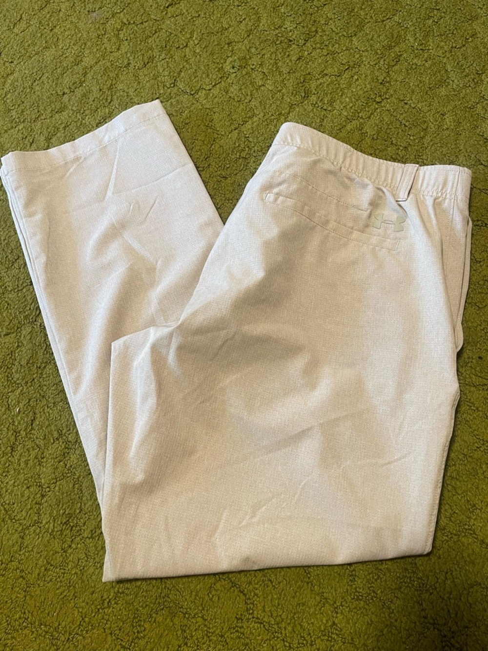 Under Armour MFO Match Play Taper Pant Golf Beige 38/30 Exceptional